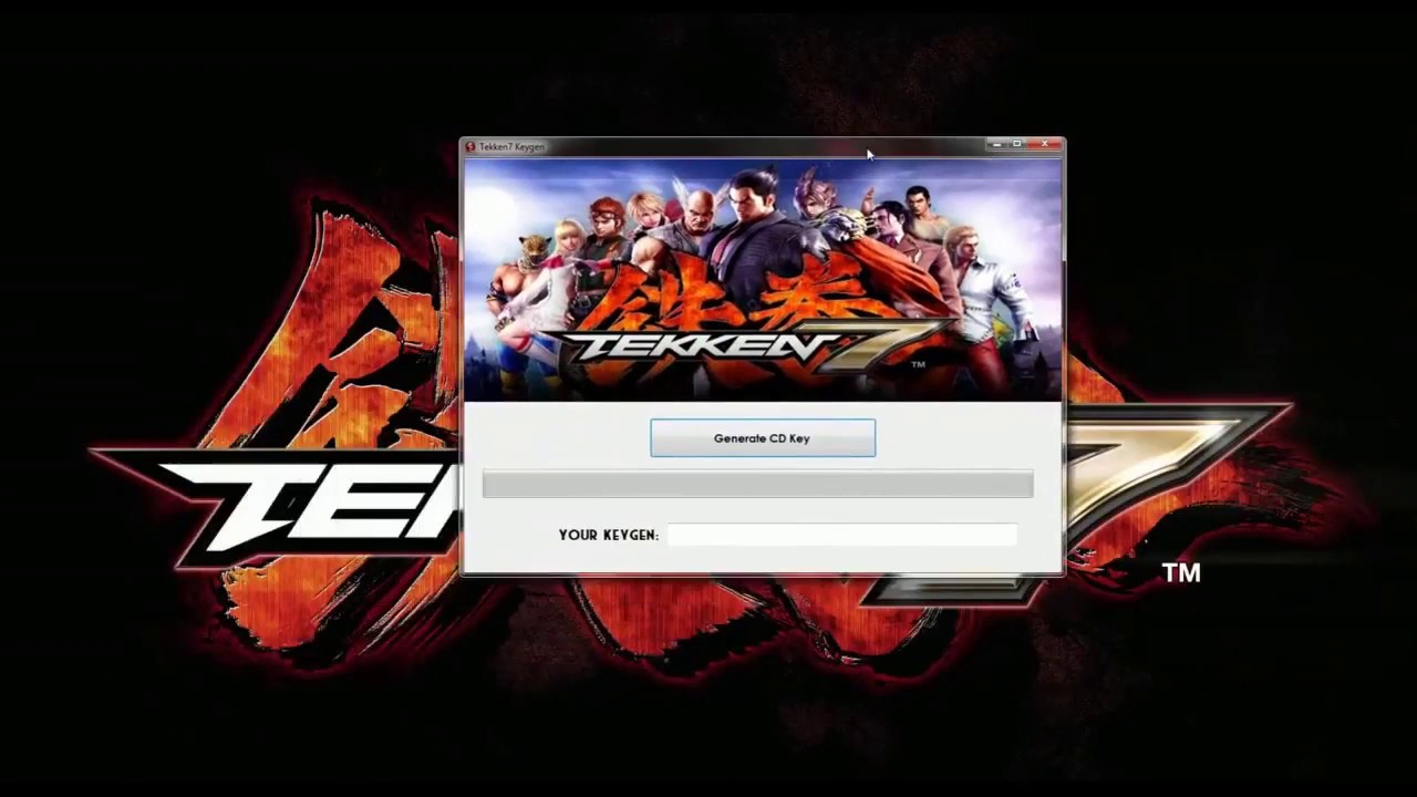Tekken 7 download key